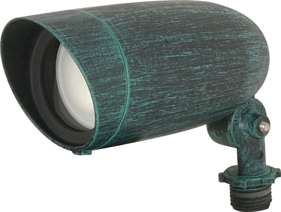 Nuvo Lighting SF76-655 One Light Floodlight, Antique Verdigris