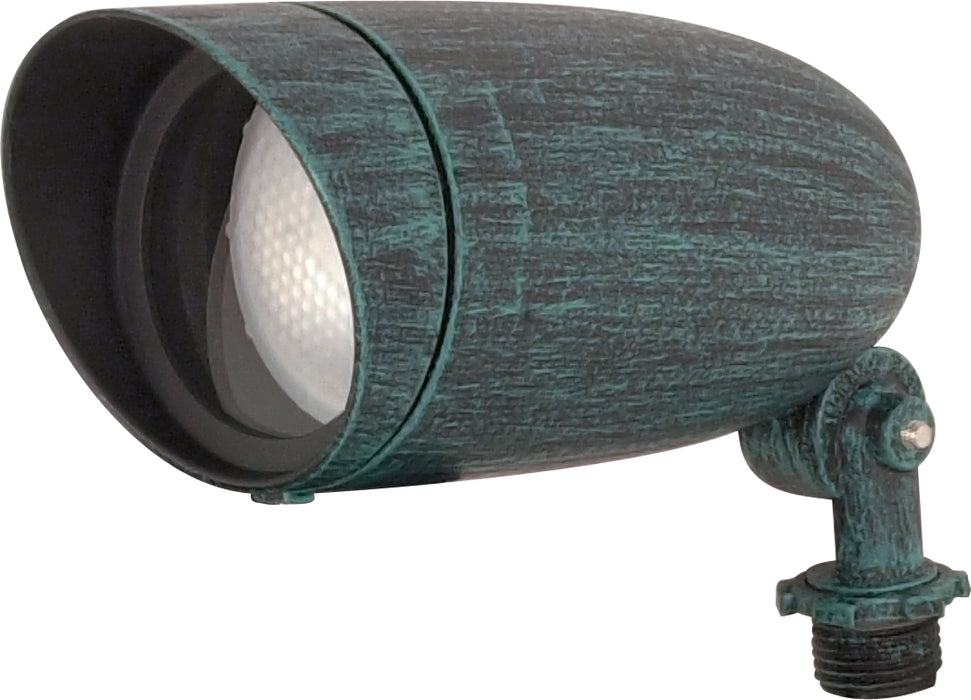 Nuvo Lighting SF76-656 One Light Floodlight, Antique Verdigris