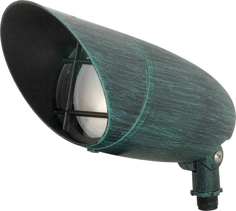 Nuvo Lighting SF76-657 One Light Floodlight, Antique Verdigris