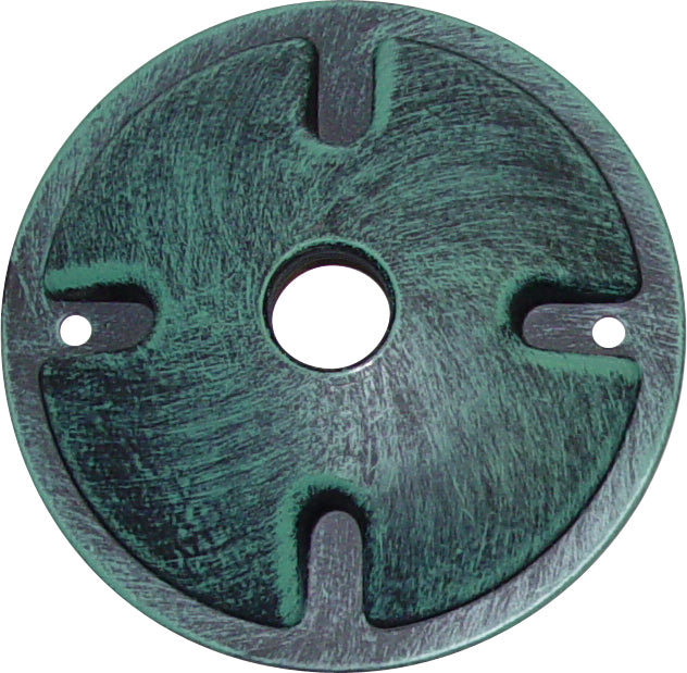 Nuvo Lighting SF76-667 Die Cast Mounting Plate, Antique Verdigris