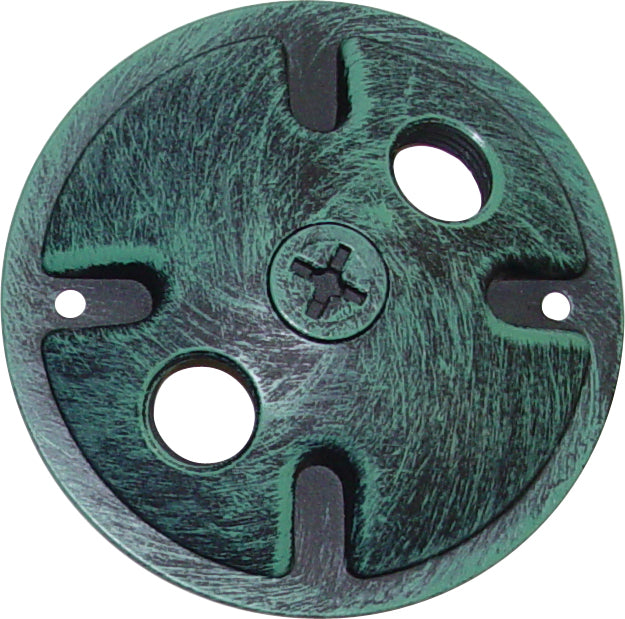 Nuvo Lighting SF76-668 Die Cast Mounting Plate, Antique Verdigris