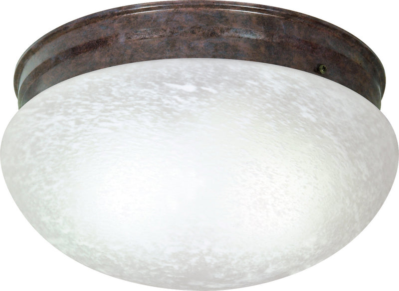Nuvo Lighting SF76-676 Two Light Flush Mount, Old Bronze