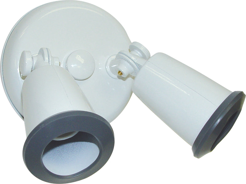 Nuvo Lighting SF76-684 Two Light Floodlight, White