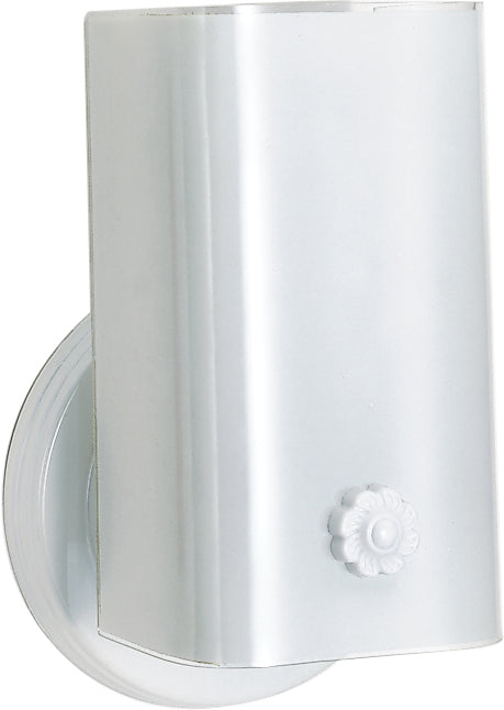 Nuvo Lighting SF77-086 One Light Vanity, White