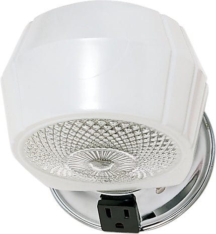 Nuvo Lighting SF77-121B One Light Vanity, Polished Chrome