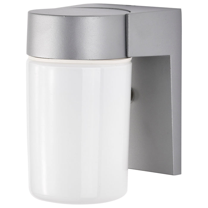 Nuvo Lighting SF77-136 One Light Wall Lantern, Satin Aluminum