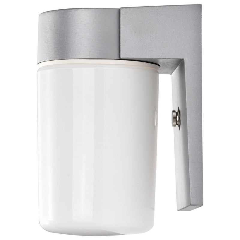 Nuvo Lighting SF77-136 One Light Wall Lantern, Satin Aluminum