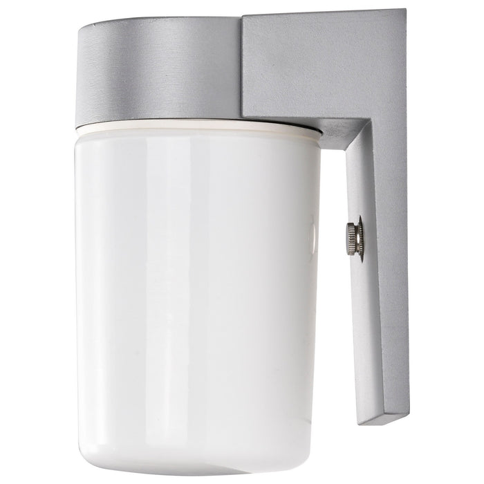 Nuvo Lighting SF77-136 One Light Wall Lantern, Satin Aluminum