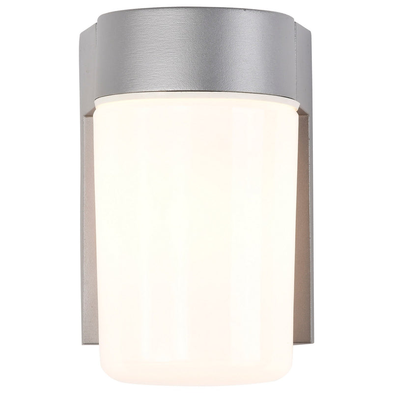 Nuvo Lighting SF77-136 One Light Wall Lantern, Satin Aluminum