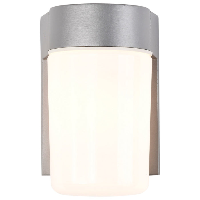 Nuvo Lighting SF77-136 One Light Wall Lantern, Satin Aluminum