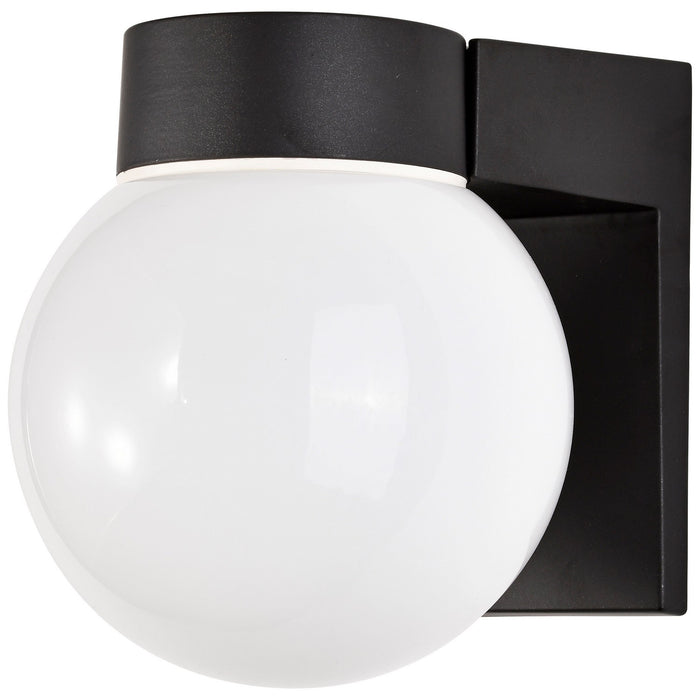 Nuvo Lighting SF77-140 One Light Wall Lantern, Black