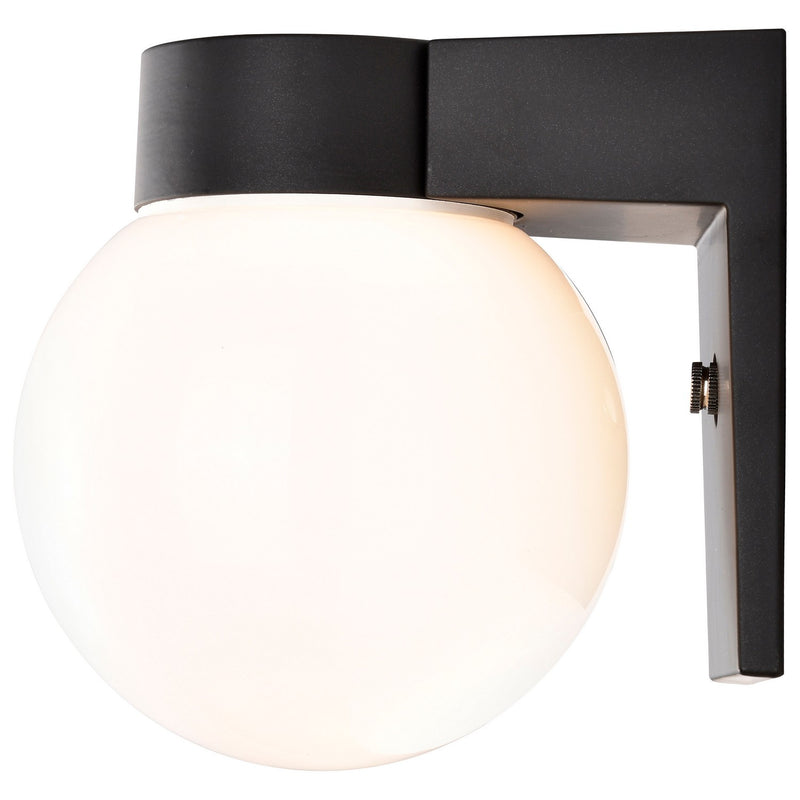 Nuvo Lighting SF77-140 One Light Wall Lantern, Black