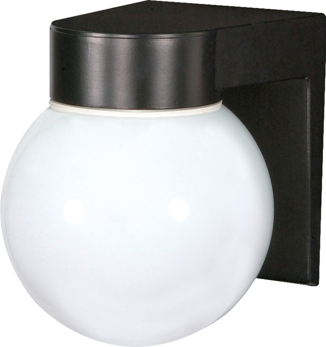 Nuvo Lighting SF77-140 One Light Wall Lantern, Black
