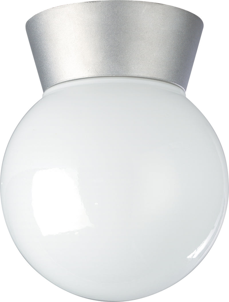 Nuvo Lighting SF77-152 One Light Ceiling Mount, Satin Aluminum