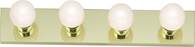 Nuvo Lighting SF77-189 Four Light Vanity, Polished Brass