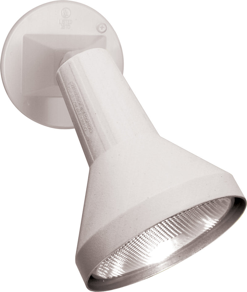 Nuvo Lighting SF77-487 One Light Floodlight, White