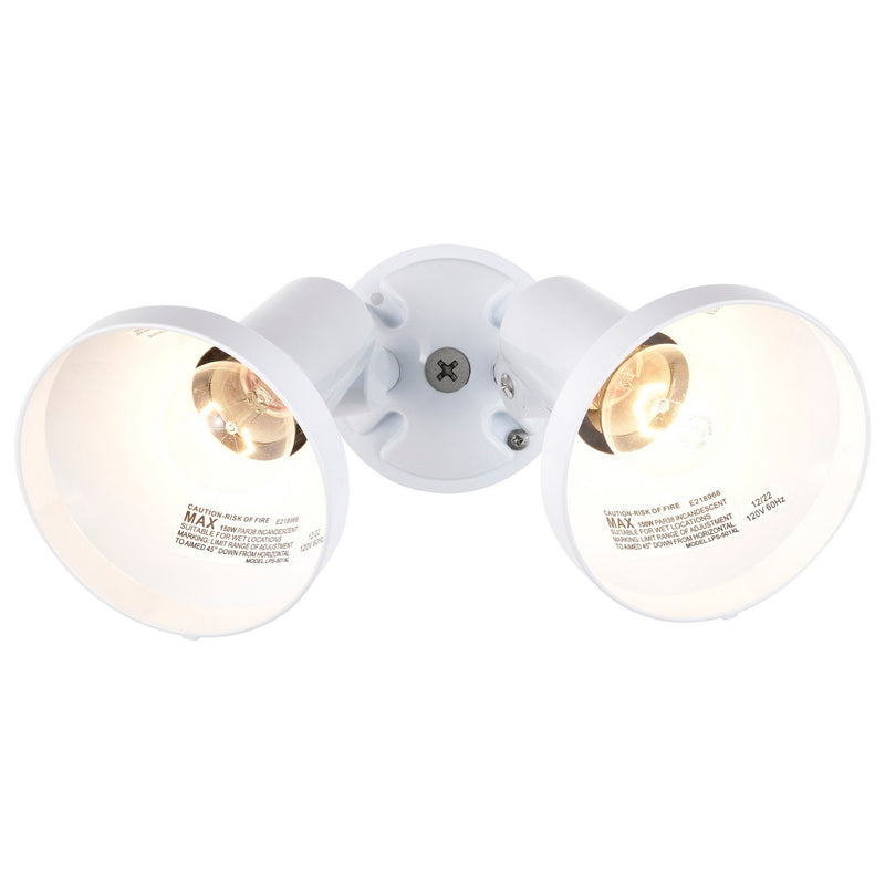 Nuvo Lighting SF77-488 Two Light Floodlight, White
