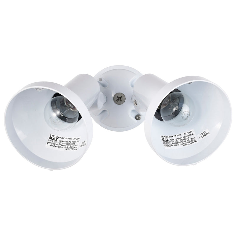 Nuvo Lighting SF77-488 Two Light Floodlight, White