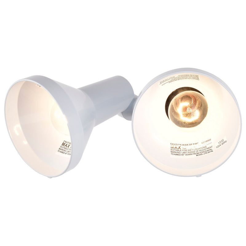 Nuvo Lighting SF77-488 Two Light Floodlight, White