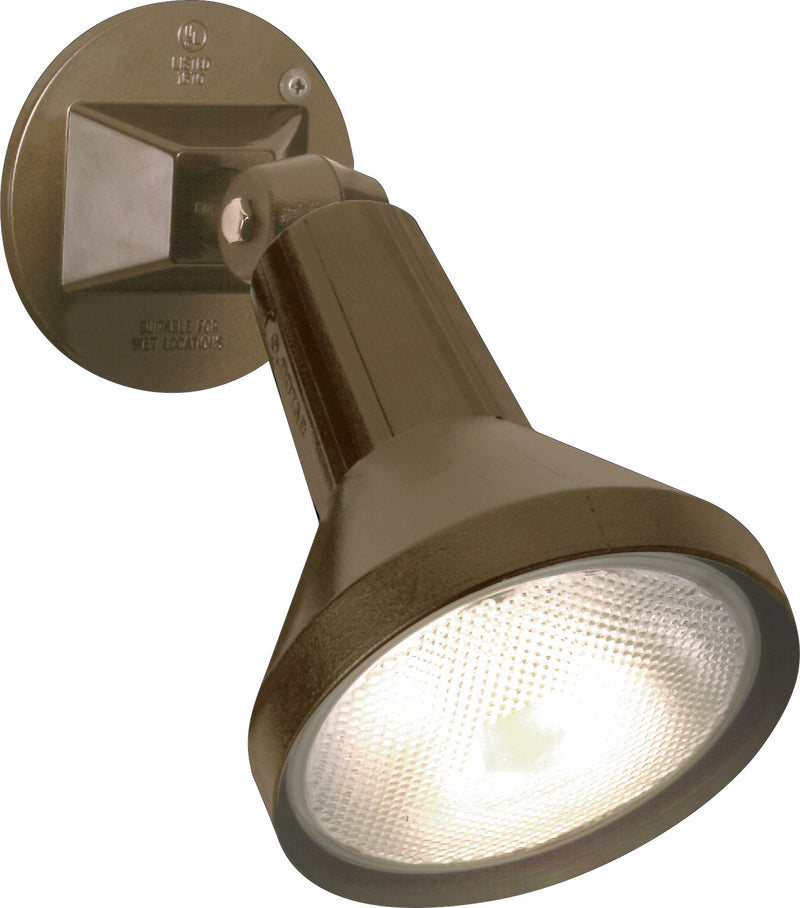 Nuvo Lighting SF77-494 One Light Floodlight, Bronze
