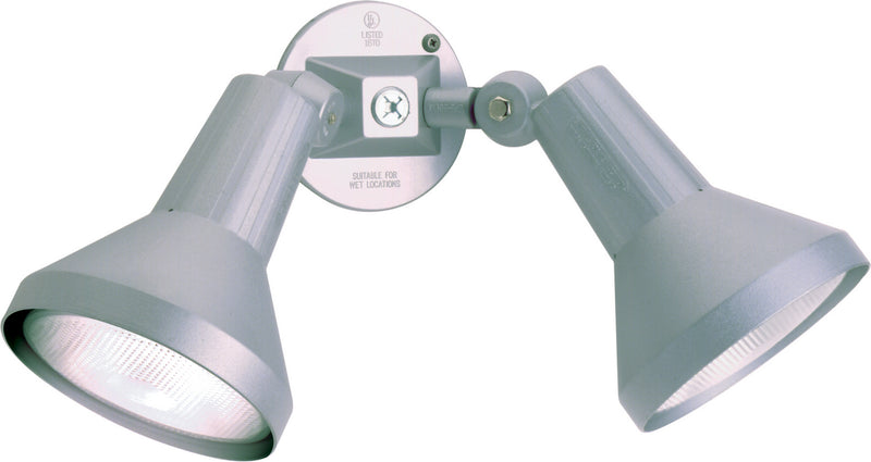 Nuvo Lighting SF77-703 Two Light Floodlight, Gray