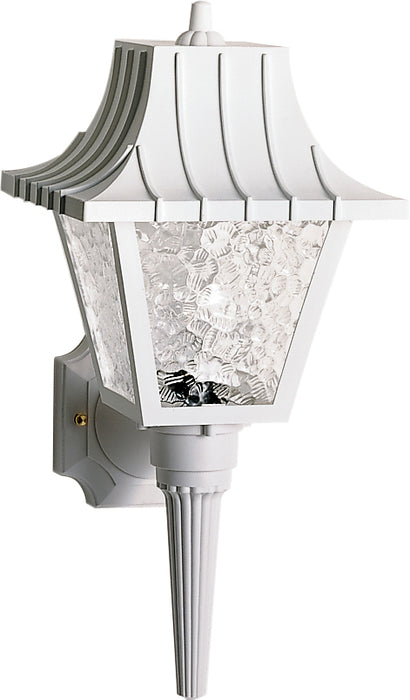 Nuvo Lighting SF77-853 One Light Wall Lantern, White