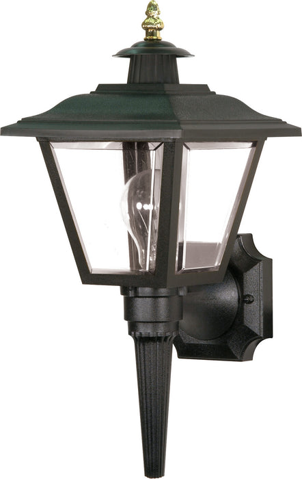 Nuvo Lighting SF77-896 One Light Outdoor Wall Lantern, Black