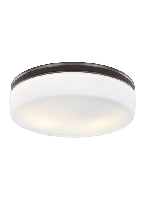 Visual Comfort Studio FM504ORB Two Light Flush Mount, Oil Rubbed Bronze