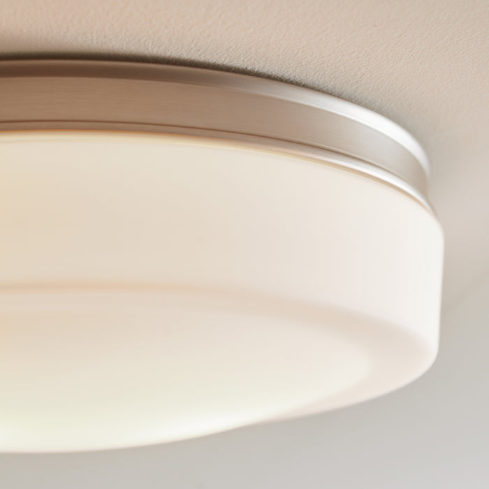 Visual Comfort Studio FM504SN Two Light Flush Mount, Satin Nickel