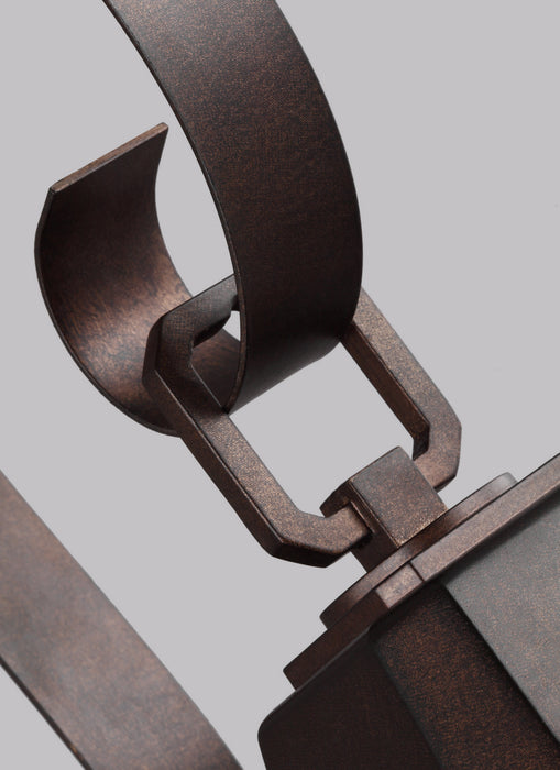 Visual Comfort Studio OL13103PTBZ Four Light Outdoor Wall Lantern, Patina Bronze