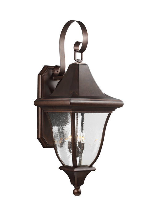 Visual Comfort Studio OL13103PTBZ Four Light Outdoor Wall Lantern, Patina Bronze