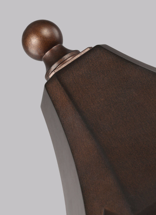 Visual Comfort Studio OL13107PTBZ Three Light Outdoor Post Lantern, Patina Bronze