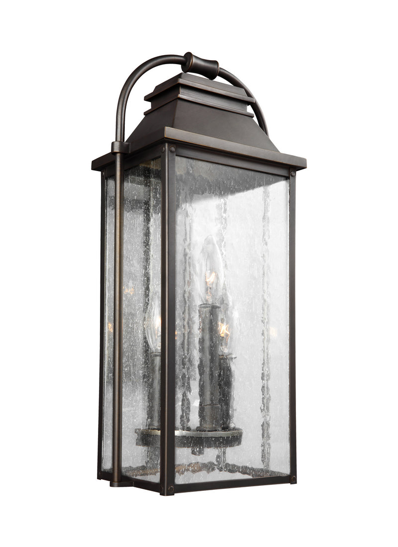 Visual Comfort Studio OL13200ANBZ Three Light Lantern, Antique Bronze