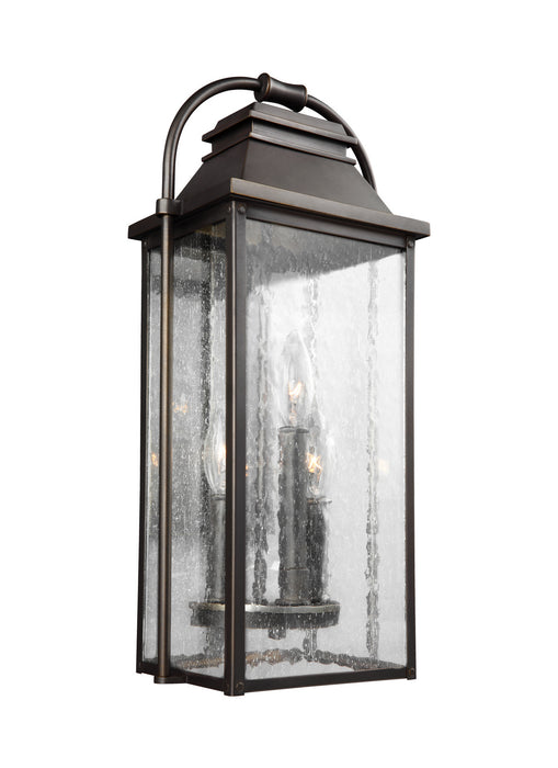 Visual Comfort Studio OL13200ANBZ Three Light Lantern, Antique Bronze
