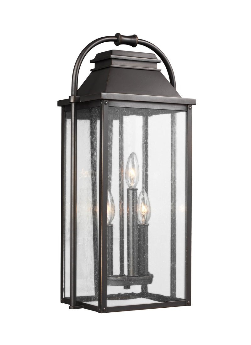 Visual Comfort Studio OL13201ANBZ Three Light Lantern, Antique Bronze