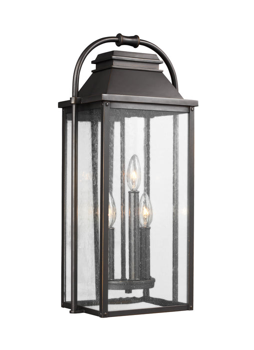Visual Comfort Studio OL13201ANBZ Three Light Lantern, Antique Bronze