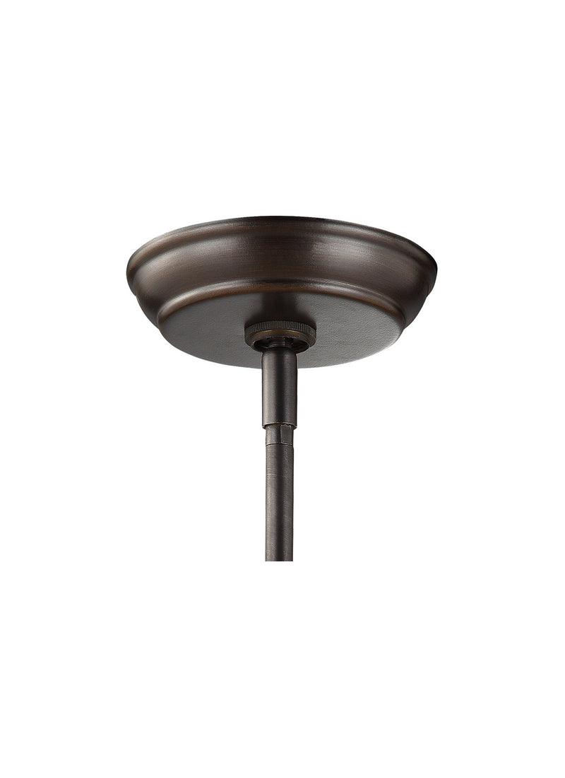 Visual Comfort Studio OL13209ANBZ Three Light Pendant, Antique Bronze