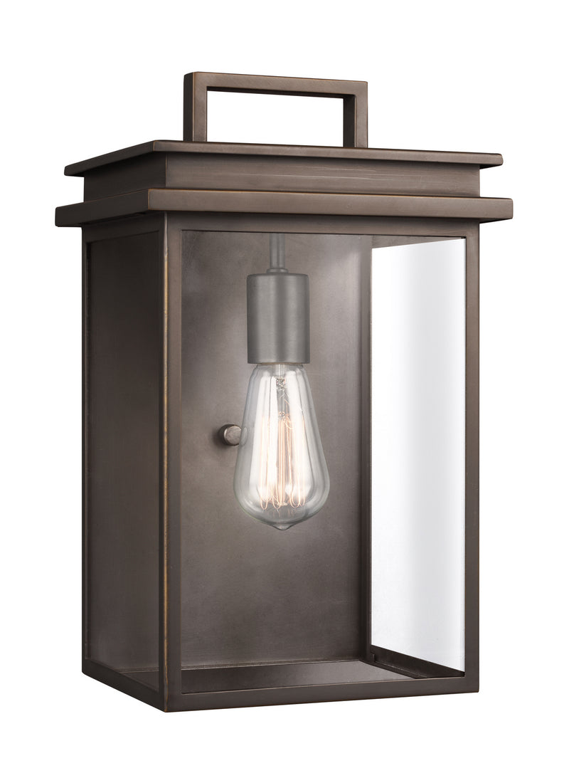 Visual Comfort Studio OL13602ANBZ One Light Outdoor Wall Lantern, Antique Bronze