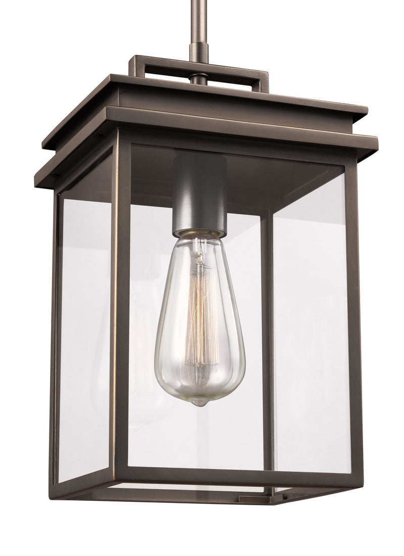 Visual Comfort Studio OL13609ANBZ One Light Outdoor Pendant, Antique Bronze