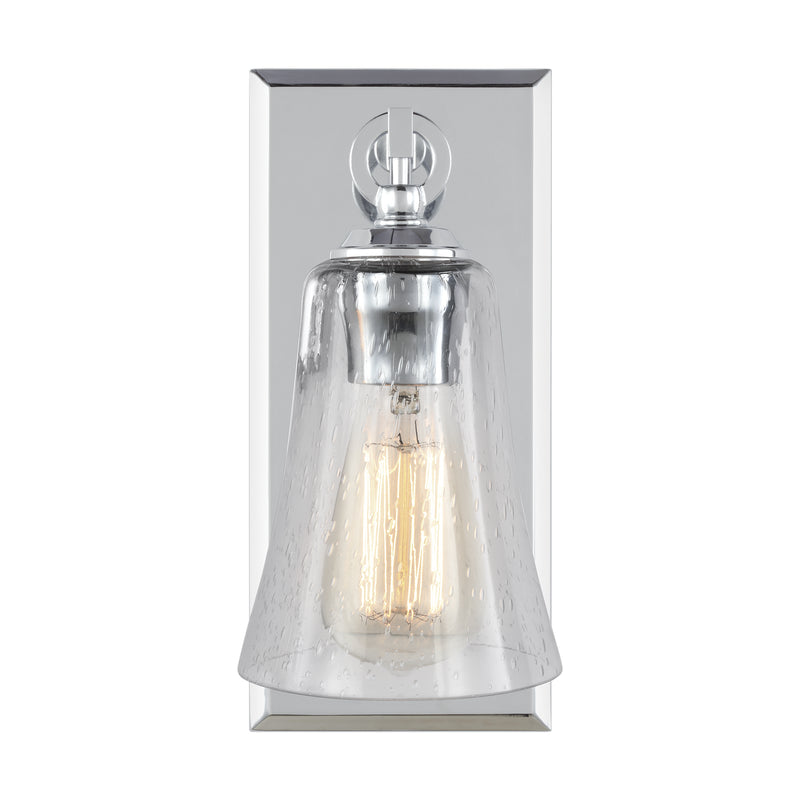 Visual Comfort Studio VS24701CH One Light Wall Sconce, Chrome