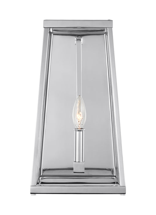 Visual Comfort Studio WB1827CH One Light Wall Sconce, Chrome
