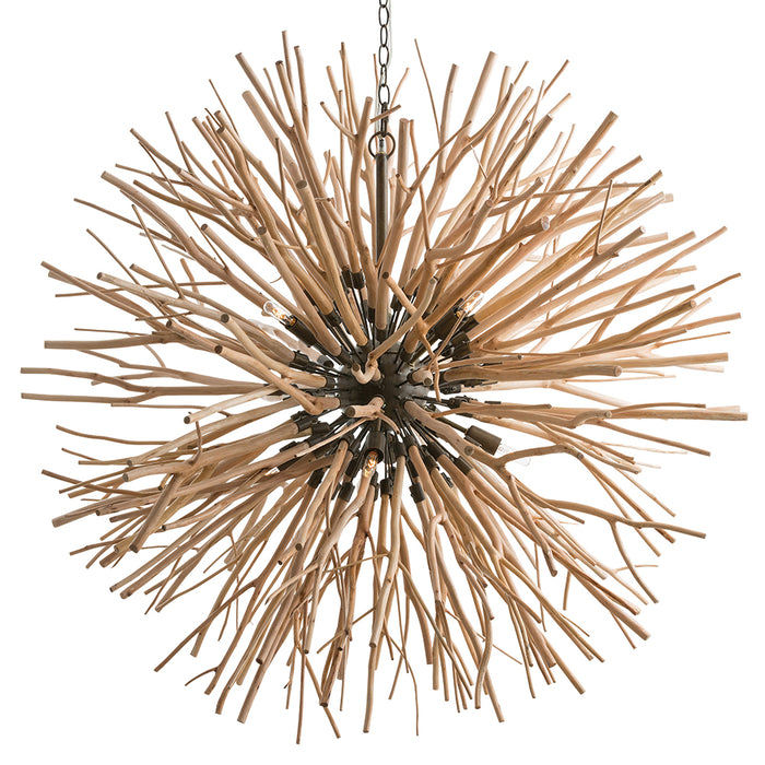 Arteriors 89560 Eight Light Chandelier, Natural
