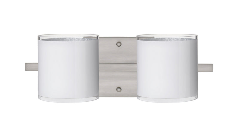 Besa 2WS-7180SF-SN Wall Sconce, Satin Nickel