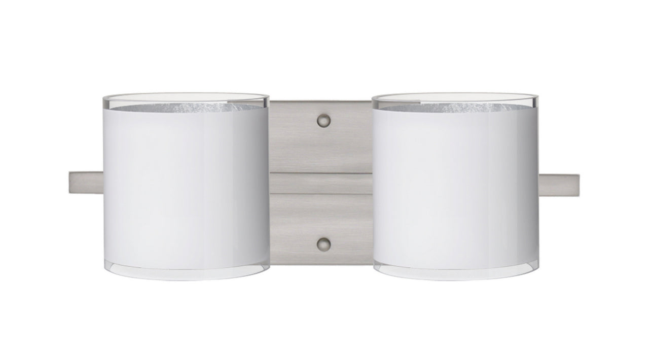 Besa 2WS-7180SF-SN Wall Sconce, Satin Nickel