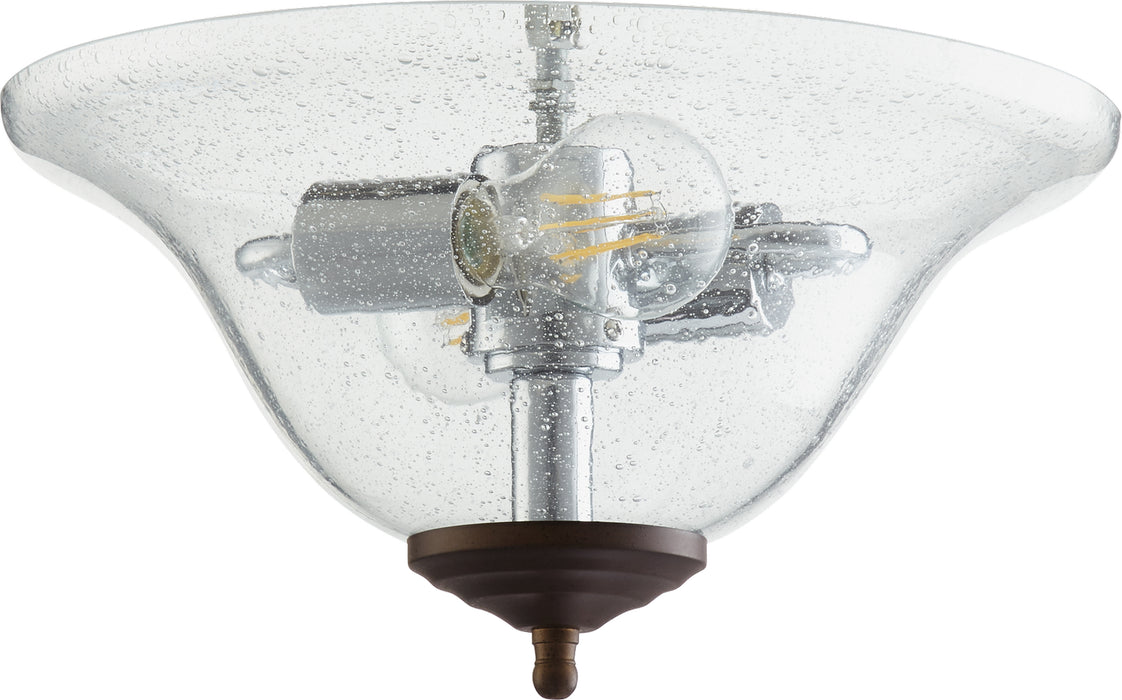 Quorum 1157-4486 LED Fan Light Kit, Toasted Sienna / Oiled Bronze