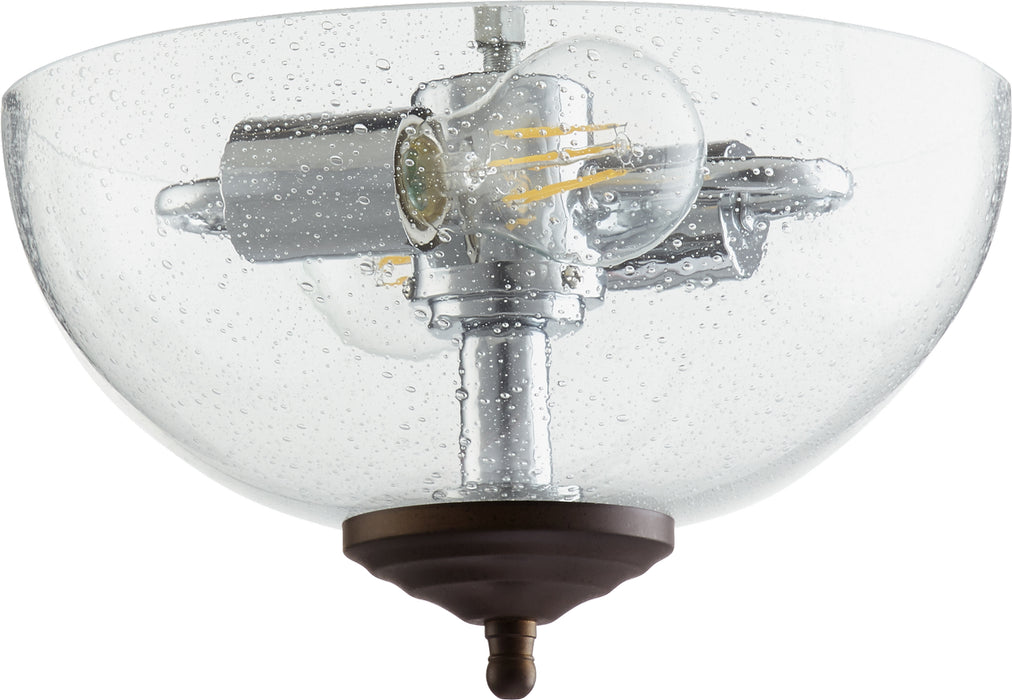 Quorum 1165-4486 LED Fan Light Kit, Toasted Sienna / Oiled Bronze