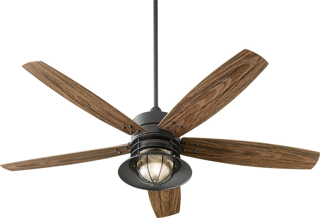 Quorum 14605-69 60"Patio Fan, Textured Black