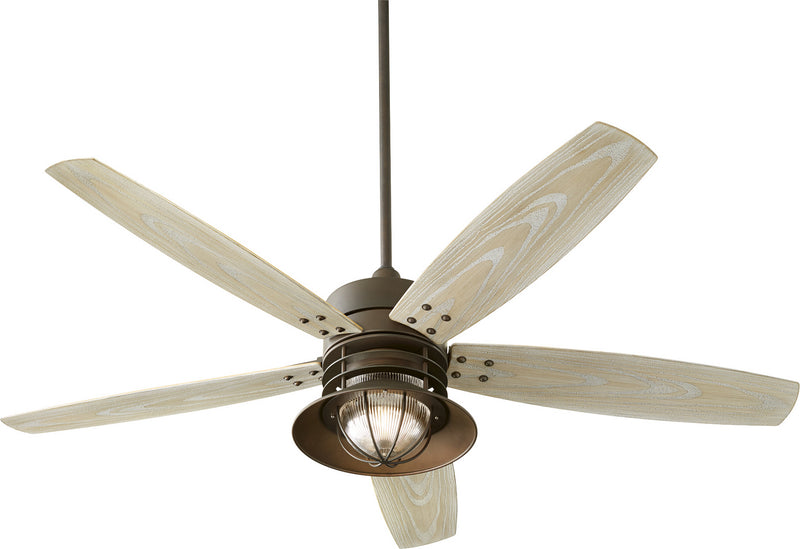 Quorum 14605-86 60"Patio Fan, Oiled Bronze