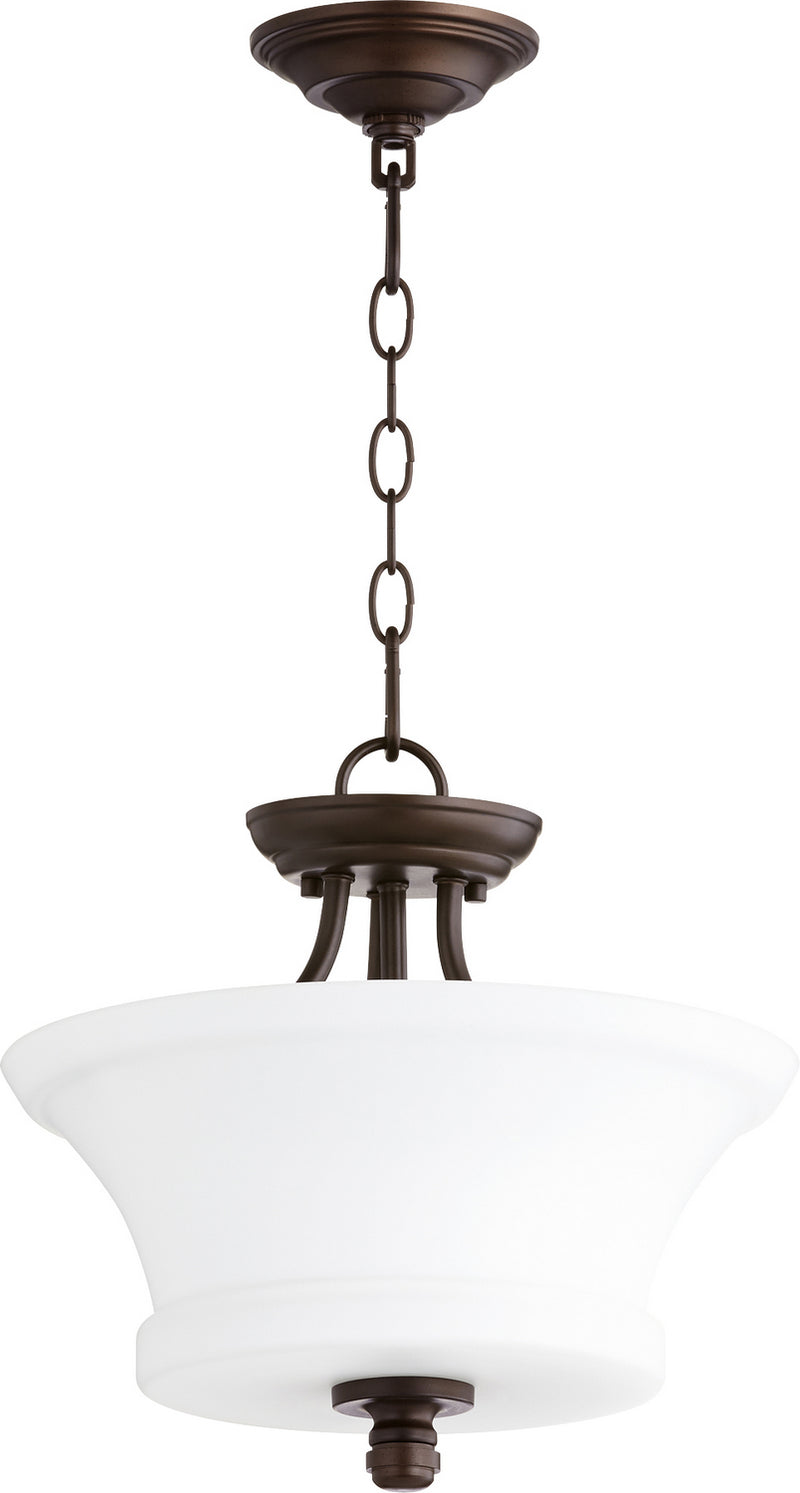 Quorum 2922-13-86 Two Light Dual Mount, Oiled Bronze