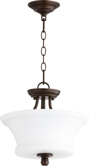 Quorum 2922-13-86 Two Light Dual Mount, Oiled Bronze